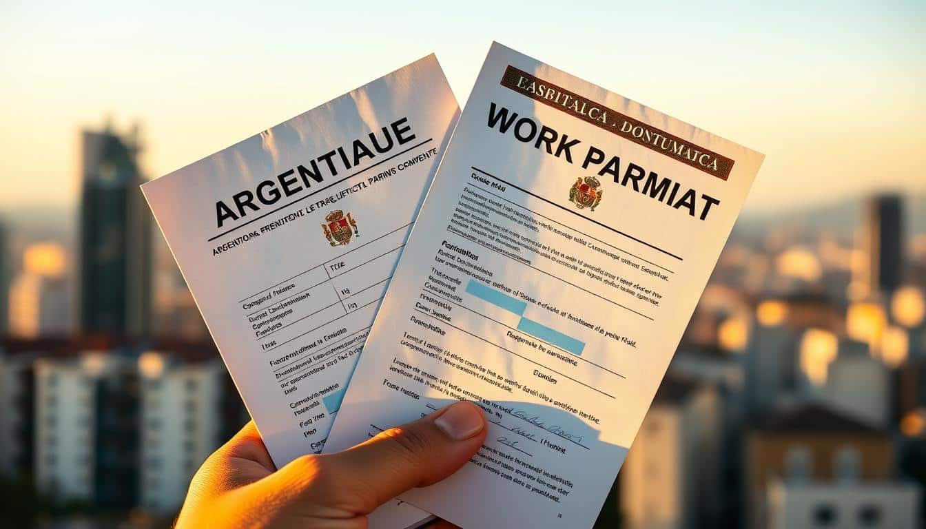 renovar permiso trabajo argentino España