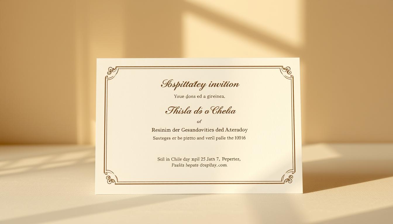 precio carta de invitación para chileno