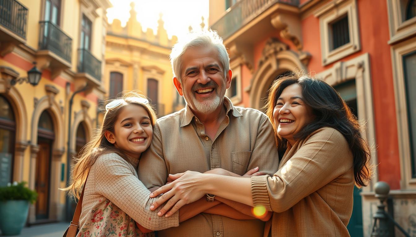 traer a mi familia a España desde Colombia